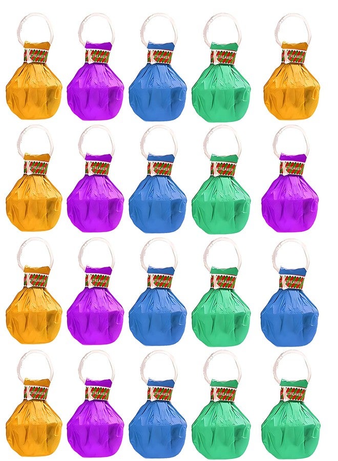 سكويشي ٢٠ قطعة من شرائط قصاصات الورق الملونة، زينة حفلات ملونة، شرائط يدوية للرمي في حفلات الزفاف، مداخل حفلات أعياد الميلاد، خلفيات جلسات التصوير، ١٥ رأسًا من قصاصات الورق متعددة الألوان - Image 1